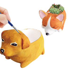 Kit de <span class=keywords><strong>peinture</strong></span> en plâtre pour décoration, moules en plâtre 3D faits à la main pour enfants, citrouille pour Pâques - Product Image 3