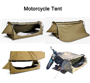 Belle <span class=keywords><strong>tente</strong></span> <span class=keywords><strong>de</strong></span> camping <span class=keywords><strong>pour</strong></span> <span class=keywords><strong>moto</strong></span> avec <span class=keywords><strong>toile</strong></span> imperméable <span class=keywords><strong>de</strong></span> 400g - Product Image 2