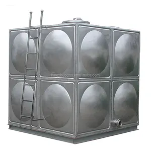 50000liter Modular Sectional panel Welding Stainless Steel Water Storage Drinking Water Tank