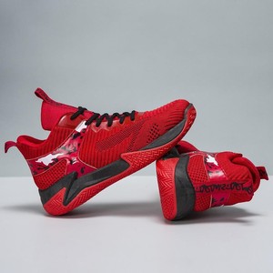 Chaussures de basketball 2026 Printemps Automne Respirantes Tissées à lacets Semelle épaisse Baskets décontractées d'extérieur pour hommes - Product Image 3