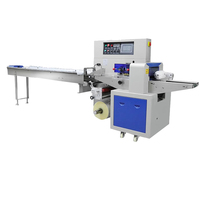 Machine d'emballage horizontale automatique à bas prix et haute vitesse pour emballer des glaces, des sucettes glacées, des bâtonnets glacés, multi-usages