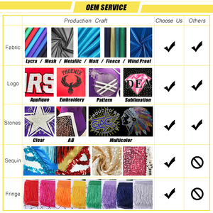 Tenues de danse et de cheerleading à sublimation de strass, avec pompons et nœuds, pour filles, uniformes et costumes de cheerleaders de la série <span class=keywords><strong>Cheer</strong></span> - Product Image 4