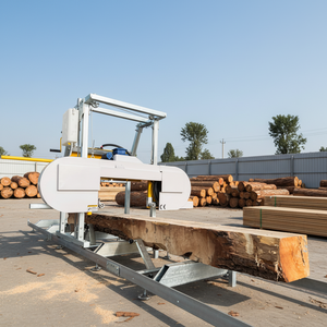 Scierie à ruban portative 220V pour le travail du bois et la coupe <span class=keywords><strong>de</strong></span> bois, <span class=keywords><strong>machine</strong></span> robuste pour le bois, moteur diesel, scierie à ruban - Product Image 1