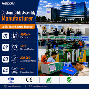 红色 2 针 SAE 转 EC2 F/M 电源线 10AWG 300mm PVC 线束，适用于汽车电池、太阳能电池板、家用电器 - Product Image 4