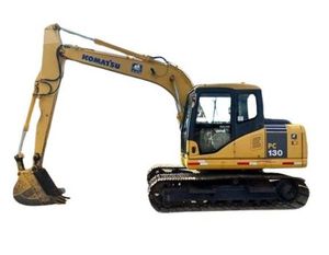 Usado para excavadora hidráulica de cadenas PC130 de 12.5 toneladas con motor, bomba y caja de cambios - 1 año de garantía - Product Image 1