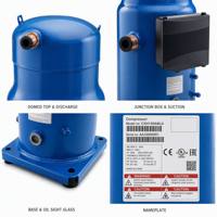 Compresseur de climatisation central 12/10 CV CXH140A4ALA/CXH140A4BLA pour systèmes HVAC et réfrigération