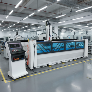 Centre de perçage et de fraisage laser CNC haute précision à quatre axes pour profilés aluminium de fenêtres et de portes - Product Image 2
