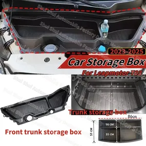 Pour Leapmotor T03 2023 2024 2025 – Cache-coffre avant/arrière, boîte de rangement dédiée pour habitacle, kit carrosserie pour capot moteur - Product Image 1