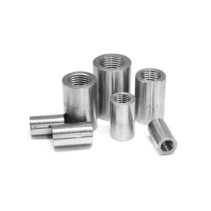 Precision-Machined Carbon Steel <b>Reduced</b> Diameter Rebar Sleeve 12mm/16mm for Tunnel Lining Reinforced Concrete Connection - Product Image 6