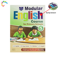 Libro de texto de alta calidad, juego completo de libro educativo personalizado para Primaria, Inglés