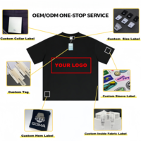 T-shirt en coton personnalisé 230 g/m², coton lourd 100 %, t-shirt pour homme avec broderie de logo personnalisé, t-shirts imprimés