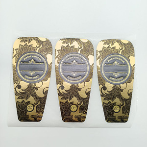 Custom waterproof self adhesive vinyl label sticker decorative logo