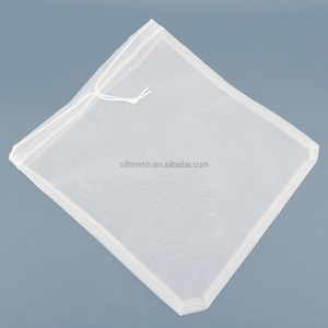 Sac filtrant en nylon personnalisé 90 120 160 190 microns avec cordon <span class=keywords><strong>de</strong></span> serrage pour aquarium, bassin, piscine, haute capacité d'absorption des impuretés - Product Image 4