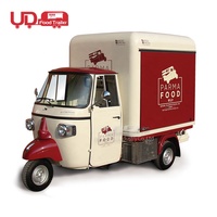Camion de nourriture Ape Commercial de haute qualité, chariot de nourriture Mobile Standard australien Tricycle de nourriture électrique à vendre