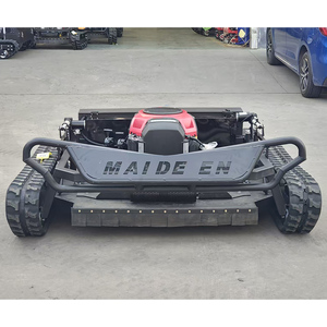 Tondeuse à gazon industrielle sans fil à moteur diesel quatre temps avec télécommande sans fil, portée de 200 m, MDE 690-13 - Product Image 3