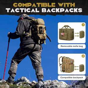 Sac isotherme portable d'extérieur grande capacité réutilisable pour le déjeuner et les voyages, idéal pour un usage quotidien - Product Image 2