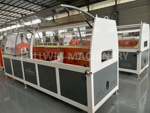 WPC ızgara plakası makine PVC WPC ızgara paneli ekstrüzyon makinesi WPC ızgara kurulu yapma makinesi - Product Image 5