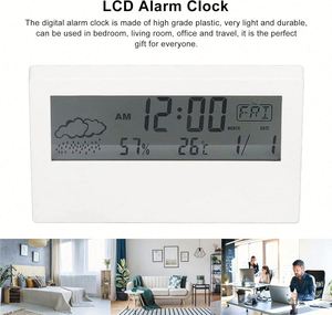 New Multifunctional Night Light Digital Smart Children's Alarm <b>Clock</b> Creative Gift With Custom Logo - Product Image 5