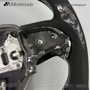 Pour Dodge Charger Challenger Hellcat SRT R/T SXT GT 2013-2023, fibre de carbone forgée argentée personnalisée avec affichage LED du régime moteur - Product Image 4
