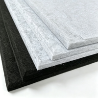 Panneaux acoustiques flexibles en fibre de polyester, panneaux insonorisants pour murs, installation facile, OEM