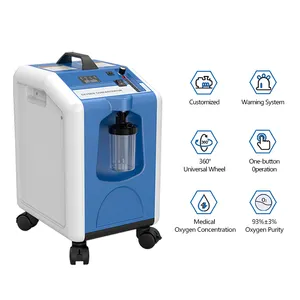 MICiTECH Medical Grade Class 2 Portable Oxygen Concentrator High Flow Rate PSA Oxygen Concentrator Mini Oxygen Concentrator