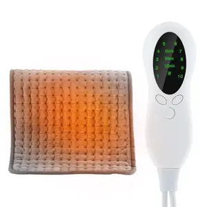 Fast Lap Heating Pads Machine Washable Auto-Off Overheating Protection Warm Wearable Heated Throw Blanket
