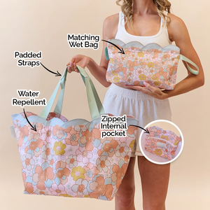 <span class=keywords><strong>Borsa</strong></span> da Spiaggia Grande Personalizzata Impermeabile, <span class=keywords><strong>Borsa</strong></span> da Spiaggia con Bordo Ondulato in Poliestere Oxford 100% Rivestito in PVC - Product Image 6