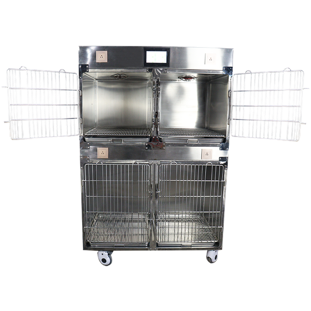 Sainty Reusable Stainless Steel Dog & Cat Therapy Cage Veterinary Equipment Pet Operation Model PLVC-004-New Made in Jiangsu