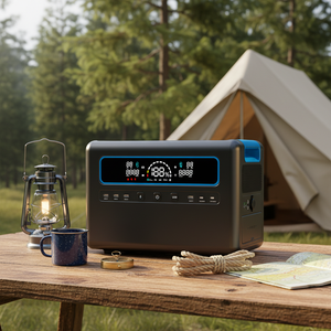 MIQ Manufacturer High Quality Outdoor Home Emergency Solar Backup <b>Generator</b> Lifepo4 Portable 2400w Power Station for <b>Camping</b> - Product Image 6