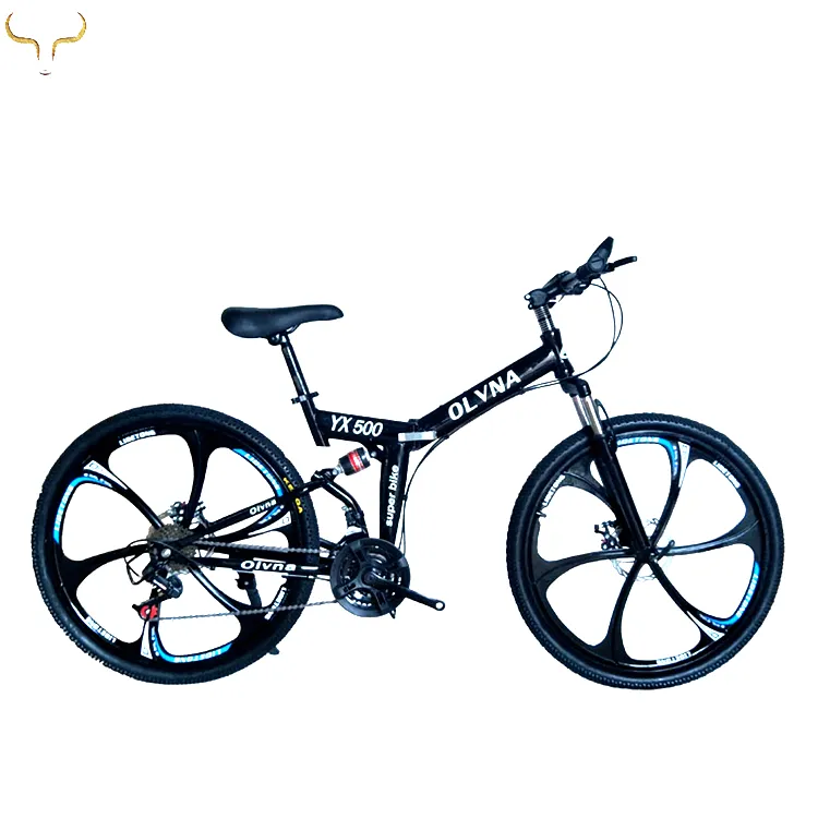 Chinese full suspension high quality polygon bicycle/hot sale 26inch bulk fat tyre bicycle/ordinary street black 29 inch bicycle