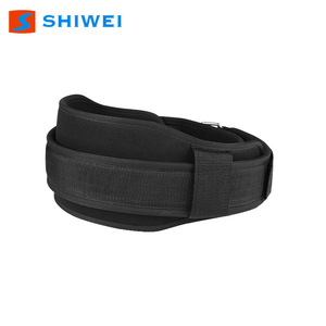 Shiwei Weightlifting Waist Support <b>Belt</b> Adjustable EVA Padding For Squats Deadlifts Adult Fitness <b>Exercise</b> Support Wrap Around - Product Image 3