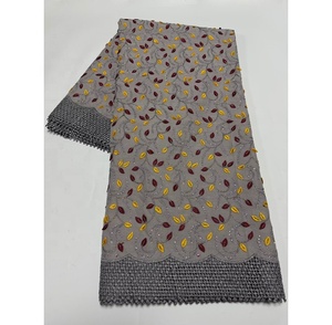 Tela de Encaje de <span class=keywords><strong>Guipur</strong></span> <span class=keywords><strong>con</strong></span> Cordón, Bordada en 3D, <span class=keywords><strong>con</strong></span> <span class=keywords><strong>Piedras</strong></span>, para Vestidos de Mujer Africanos, Precio de Mayoreo, Gran Venta - Product Image 3
