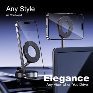 Support de téléphone flexible et robuste avec aimants, support de téléphone pliable à ventouse pour voiture pour iPhone 17 Air 16 - Product Image 2