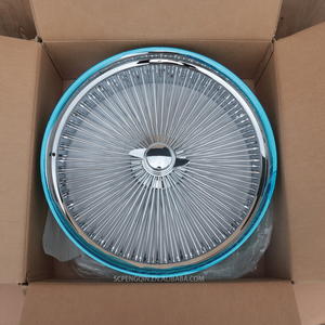 Cerchi a Raggi Cromati Classici Personalizzati Roc 20 22 24 26 Pollici per Chevrolet Impala Caprice Thunderbird - Product Image 3