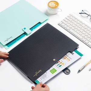 Organizador de Archivos Tipo Acordeón Sooez, Material PP, Impresión UV, Tamaño A4, 5 Bolsillos, Carpetas Expandibles con Etiquetas, Portátil para Documentos/Recibos - Product Image 2