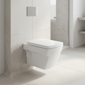 Norme européenne forme d'oeuf céramique sanitaire réservoir dissimulé mural salle de bain toilette une pièce fabriqué WC fournisseur - Product Image 5