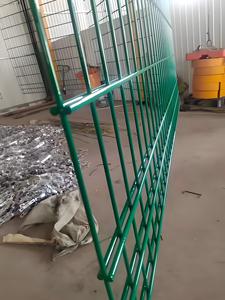 Song phương 358 an ninh hàng rào 868/656 đôi dây mạ kẽm lưới Bảng điều chỉnh dễ dàng đường sắt hàng rào cho nhà máy thiên nhiên kim loại không leo lên - Product Image 4