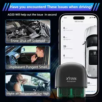 XTOOL Advancer OBD2 Scanner Bluetooth Outil de diagnostic automobile pour tous les véhicules OBDII