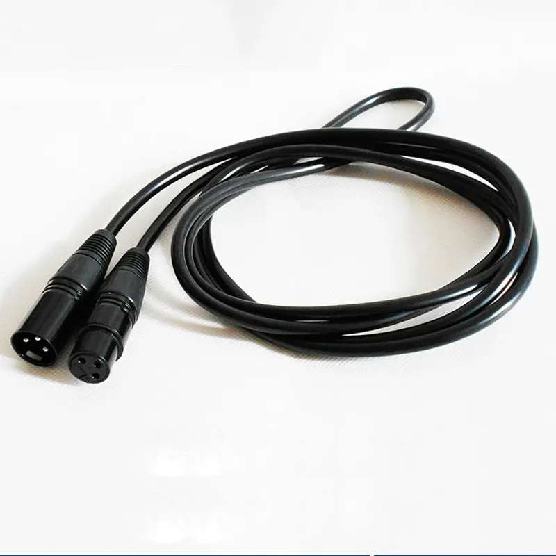 3pin/5pin DMX Cable Signal XLR Male to Female Connection DMX512 Stage Light Cable