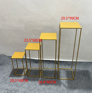 Nuevos Accesorios de Boda 3D con Marco Cuadrado Geométrico de Hierro Forjado - Decoraciones Creativas, Telones de Fondo, Marcadores de Pasillo, Áreas de Bienvenida, <span class=keywords><strong>Escaparates</strong></span> - Product Image 1