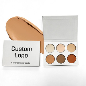 <span class=keywords><strong>Palette</strong></span> de <span class=keywords><strong>contour</strong></span> et de fond de teint crème naturelle waterproof à couvrance totale, végane, marque privée, avec correcteur blanc - Product Image 4