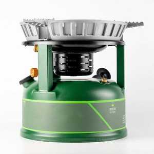 Réchaud de camping portable <span class=keywords><strong>à</strong></span> essence en acier haute performance, coupe-vent, style simple et automatique pour la randonnée et le camping - Product Image 6