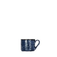 Taza Apilable de Cerámica Azul Luna, 10 Cl, 5 Cm de Altura