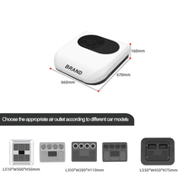 12V/24V/48V techo eléctrico AC 12 voltios aire acondicionado automático para RV camión caravana Van autocaravana techo parling enfriador