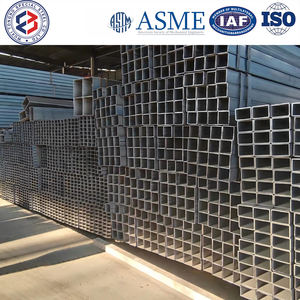 Tubes carrés en acier au carbone à paroi moyenne, grades courants : ASTM A500 GR.B, A36, S355JR, SS400 - Product Image 4