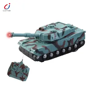 2023 High Quality Military Vehicle Toys 4 Channel 1:20 Simulation Army Remote Control Tank Rc