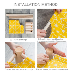 سرير عالمي للحيوانات الأليفة في الهواء الطلق قابل للإزالة تنفس الحيوانات الأليفة هاموكس للكلاب الصغيرة القط أسرة قماشية متينة - Product Image 6