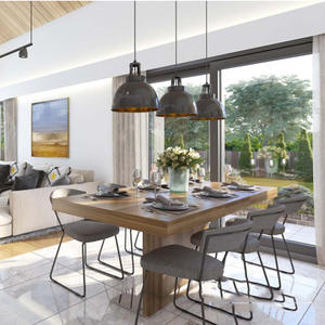 Kits de Casa de estructura de marco de Venta caliente de soporte australiano Villa Prefabricada de acero Venta caliente Casa de Villa prefabricada moderna y de lujo - Product Image 4