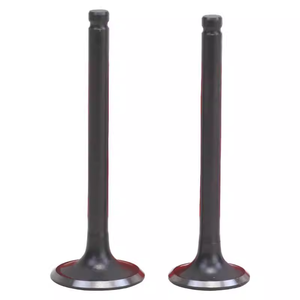 Kit de soupapes de course forgées 4Cr10Si2Mo+21-4N soudées par friction, finition miroir pour la mise à niveau des motos de 125cc à 250cc - Product Image 3