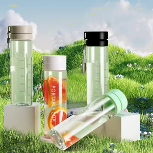 Custom 800ml Portable GYM Clear Custom Logo Drinking <b>Cup</b> <b>Plastic</b> Sports Water Bottle Transparent PC Camp - Product Image 1